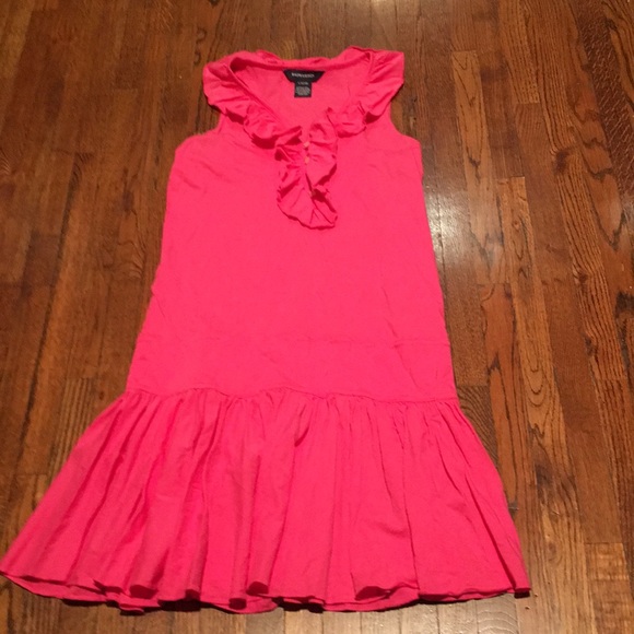 ralph lauren hot pink dress